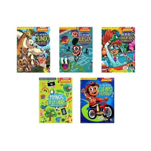 5 Revistas Muy Interesante Junior Especial Niños Niñas.
