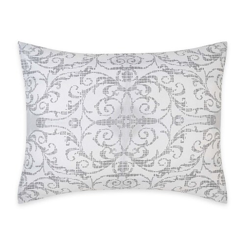  Juego de Edredon King Size Elian By Kaltex Home | Con Dos Fundas | Doble Vista | Color Gris.