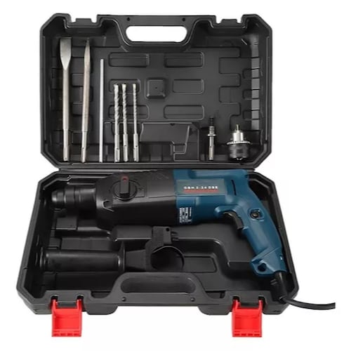 Rotomartillo Cincelador Perforador Sds 1200w Con Accesorios.