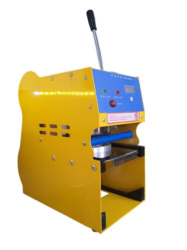 Máquina selladora de vasos de plástico Manual 110V/60Hz 220V 50Hz.