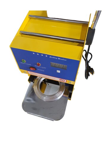 Máquina selladora de vasos de plástico Manual 110V/60Hz 220V 50Hz.