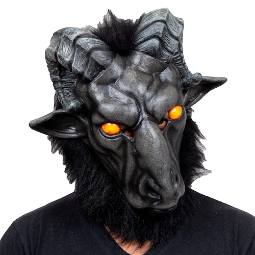 Máscara de Monstruo Baphomet Macho Cabrío Ghoulish Productions