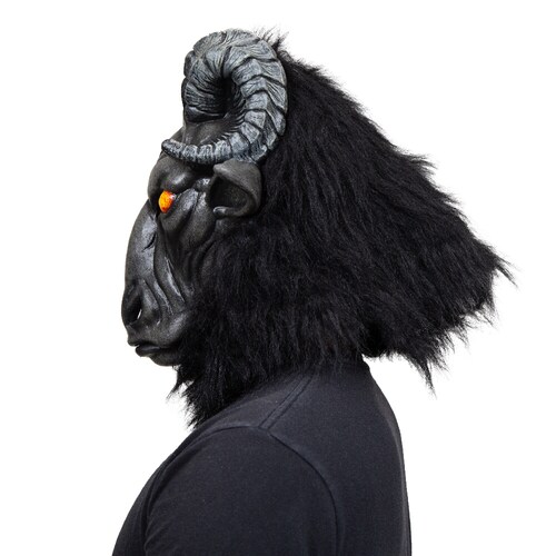 Máscara de Monstruo Baphomet Macho Cabrío Ghoulish Productions