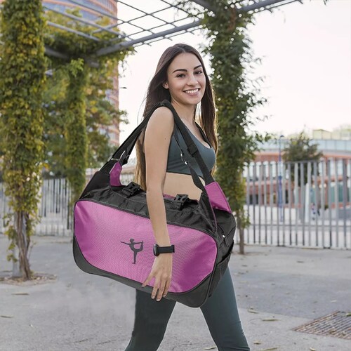Maleta Deportiva Bolsa De Gym Viaje Mochila Fitness Yoga Bag