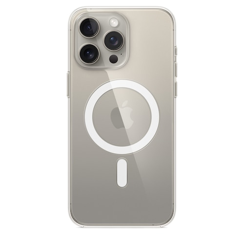 Funda transparente Apple con MagSafe para el iPhone 15 Pro