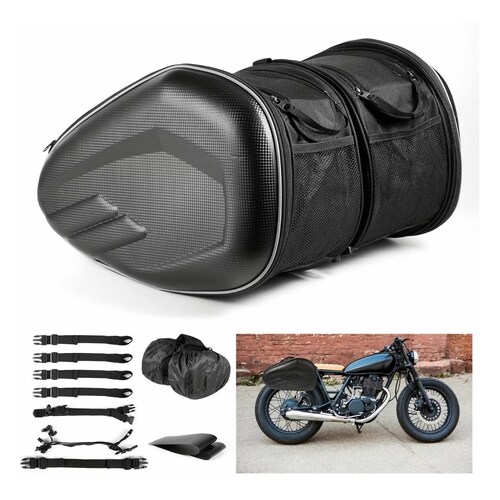 Pack  Alforjas Universales Para Motocicleta Bolsas Impermeable 2 Pzas