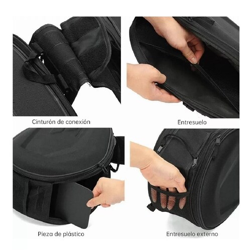 Pack  Alforjas Universales Para Motocicleta Bolsas Impermeable 2 Pzas