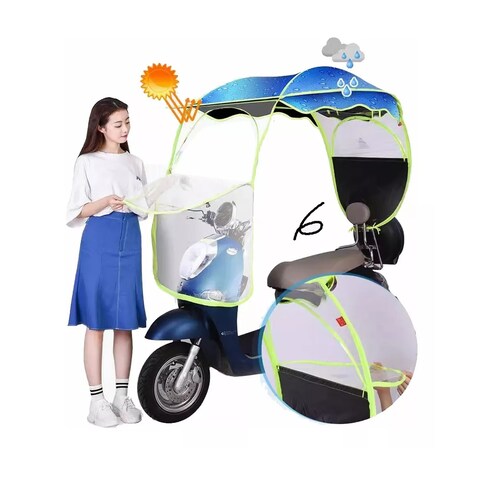 Toldo Cubresol Moto Impermeable Funda Para Motocicletas