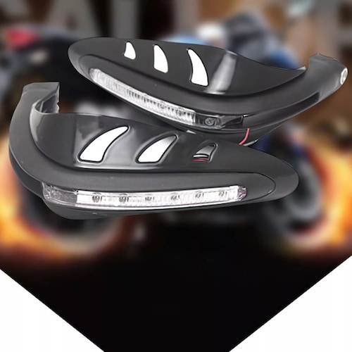 Paramanos Moto Luz Led Universal + Filtro Gasolina