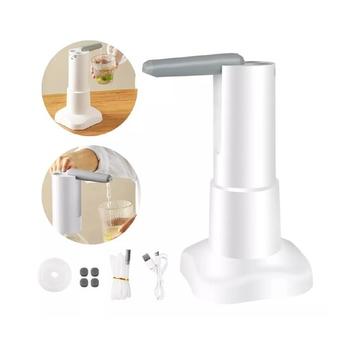 Dispensador De Agua Eléctrico Bomba De Agua Recargable +base