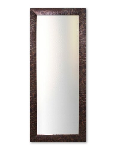 Espejo decorativo de pared de cuerpo entero en color dorado cobrizo