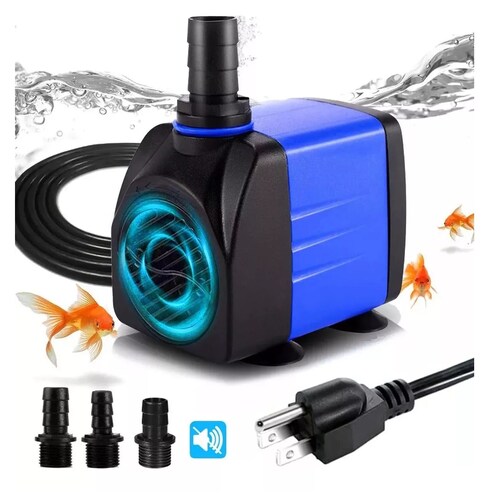 Bomba Agua Sumergible Fuente Pecera Acuario 2000l/h 30w 2.2m