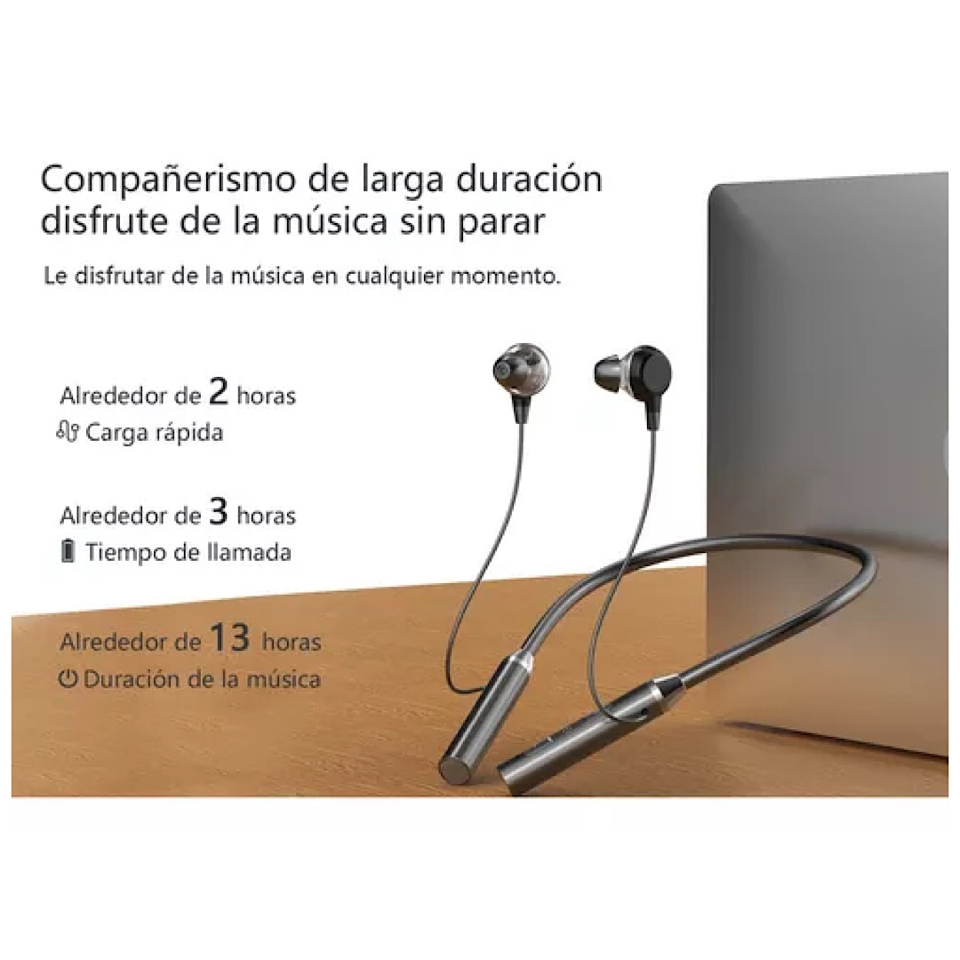 Aud fonos In ear Bluetooth Con Neckband De 2 Piezas