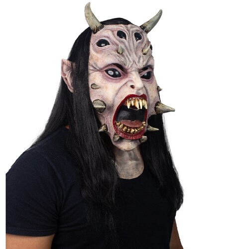 Máscara De Jorogumo Monstruo Mitológico Disfraz Halloween