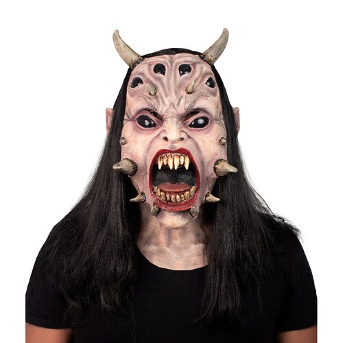 Máscara De Jorogumo Monstruo Mitológico Disfraz Halloween