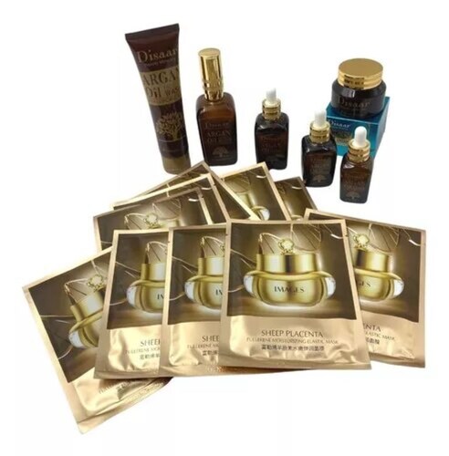 Skin Care Kit Antiedad Súper Hidratante De Argán Y Placenta OFERTA 2 X 1