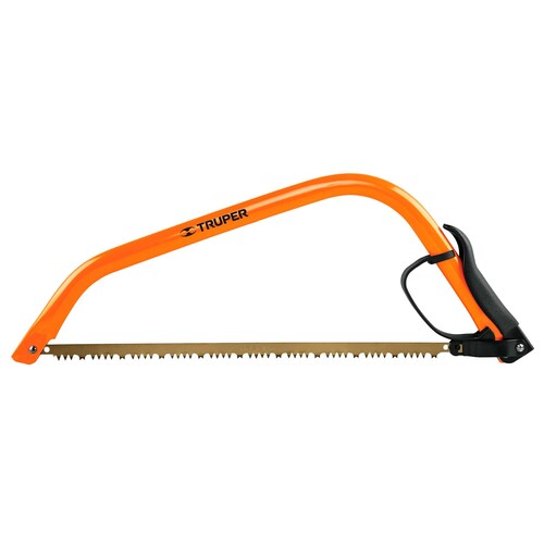 Arco jardinero tubular de 21", Dentado tipo americano para cortar madera verde.