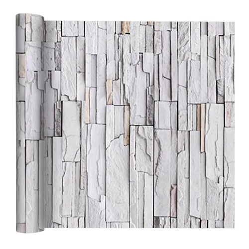 Papel Tapiz Autoadhesivo Para Paredes De Piedra 3d 45cm*10m 