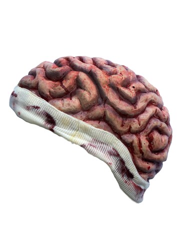 Máscara Casco De Cráneo Brain Cap Ghoulish Productions Disfraz Halloween Fiesta