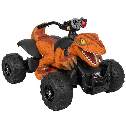 Moto Electrica Montable Fisher Price Power Wheels Jurassic World Dino 