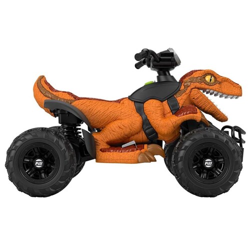 Moto Electrica Montable Fisher Price Power Wheels Jurassic World Dino 
