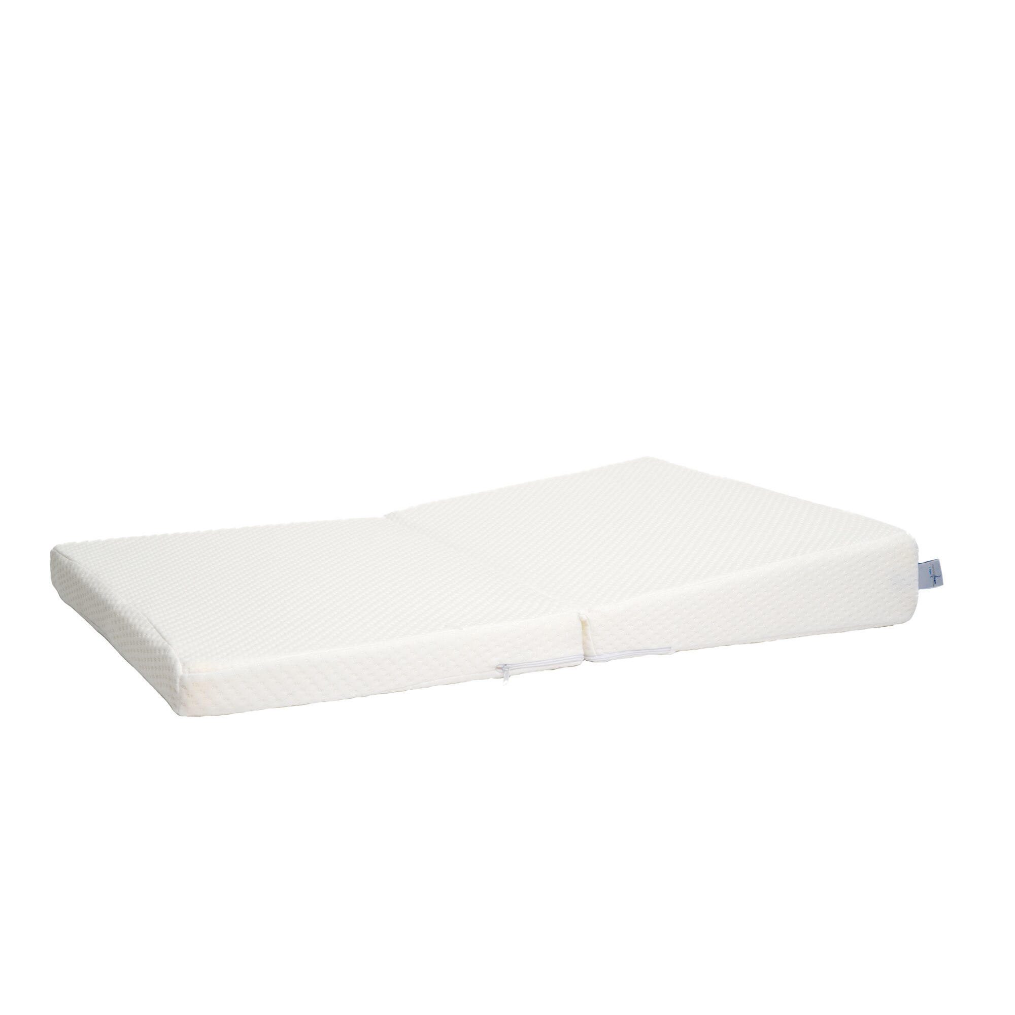 Memory Foam Colchon Antirreflujo Plegable para Cuna de Viaje 102 x 71 x12 cm