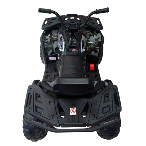 Cuatrimoto Moto Electrica Montable Infantil 12V MTT60 Verde Militar Pintado