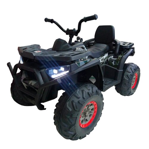 Cuatrimoto Moto Electrica Montable Infantil 12V MTT60 Verde Militar Pintado