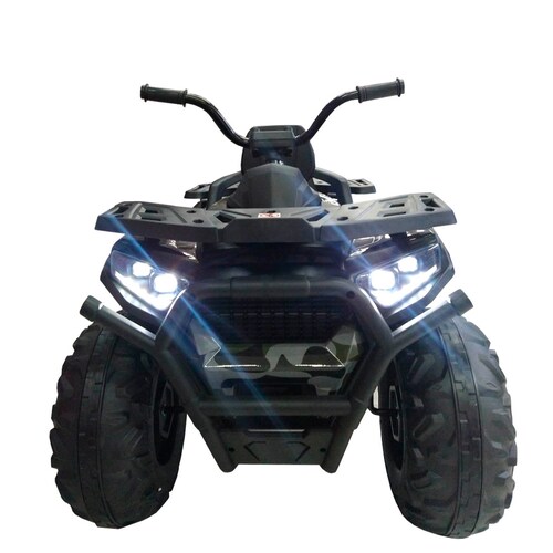 Cuatrimoto Moto Electrica Montable Infantil 12V MTT60 Verde Militar Pintado