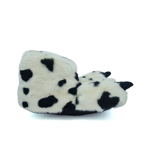 Pantuflas Garras de Dalmata Luli Patotas Cómodas y Divertidas Tela Cálida y Suave con Suela Antideslizante Unisex para Toda la Familia