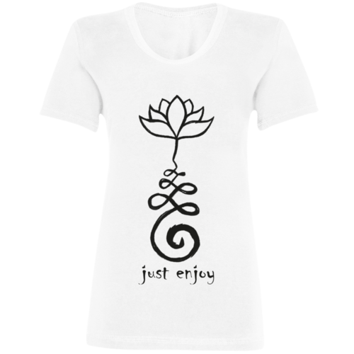 Playera Dama Estampada Moda Premium Flor de loto Om Yoga Buda Meditación