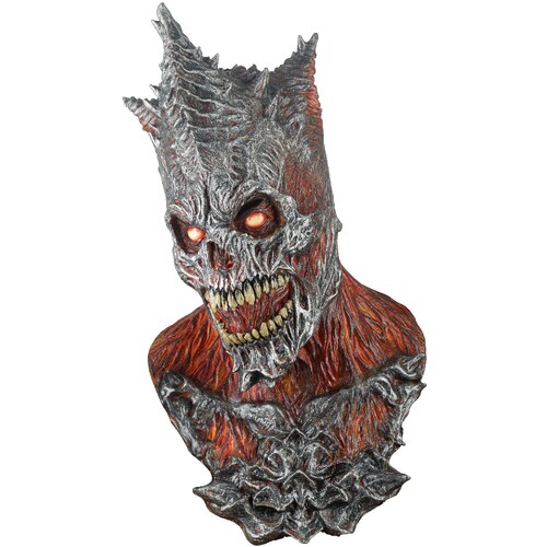 Máscara de Rey del fuego King Raper Fire Diabólico Disfraz de Halloween Demonio
