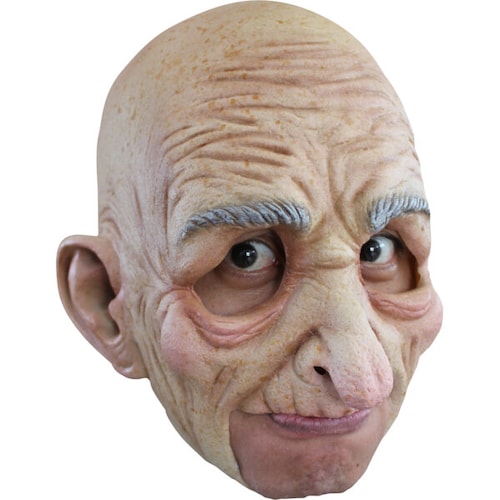 Máscara De Viejito Abuelito Old Man Viejo Disfraz Halloween Ghoulish Productions