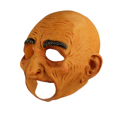 Máscara De Viejito Abuelito Old Man Viejo Disfraz Halloween Ghoulish Productions