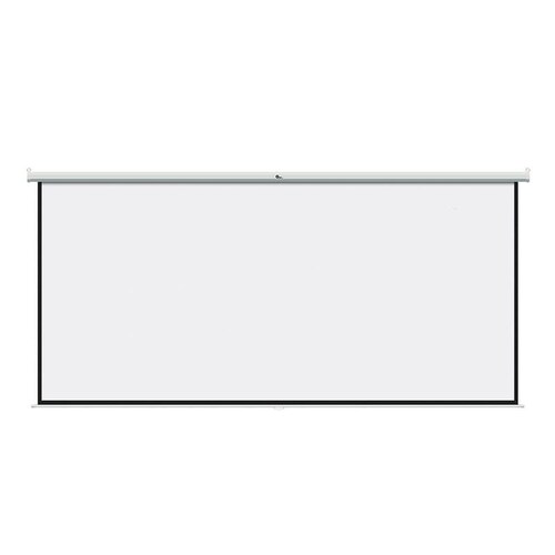 Pantalla de Proyección de 100'', Qian Guding QPG-69502, Manual, Blanco Mate.
