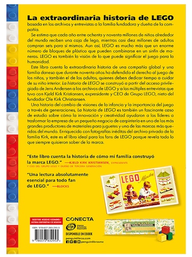 La Historia De Lego. Como Un Juguete Despertó La Imaginación Del Mundo Autor Andersen, Jens