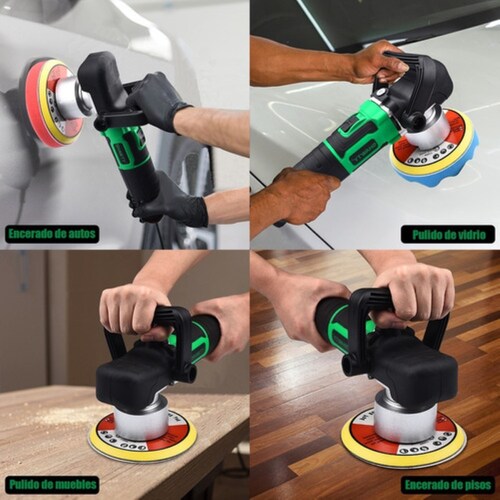 Pulidora Orbital De Velocidad Variable Y Lijadora 2500 rpm 110 V