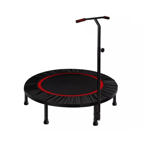 Trampolin Fitness Con Barra Ajustable Para Adulto Niños