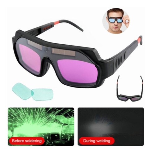 Gafas Lentes De Seguridad Para Soldar Electronica Solar Auto 