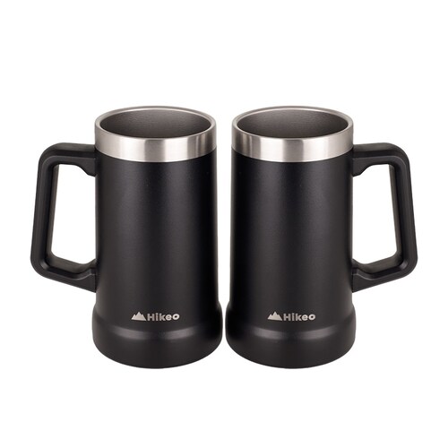 Tarro Cervecero de Acero Inoxidable 2 Piezas de 730 ml
