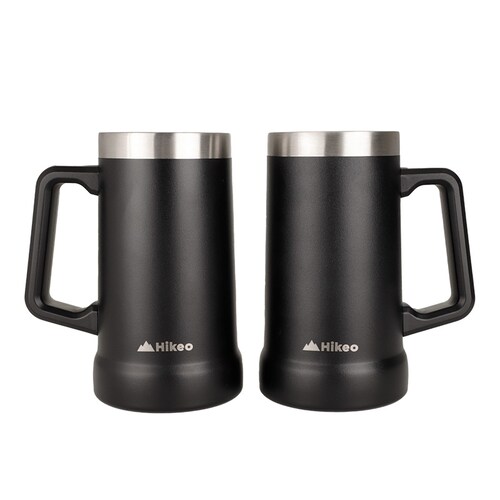 Tarro Cervecero de Acero Inoxidable 2 Piezas de 730 ml