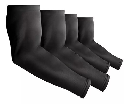 Mangas 4 Piezas para Protector Solar de Licra Negra