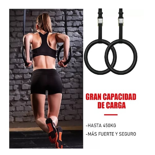 Gimnasia Bandas De Suspensión De Hasta 450 Kg Abs Anillos