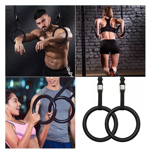 Gimnasia Bandas De Suspensión De Hasta 450 Kg Abs Anillos