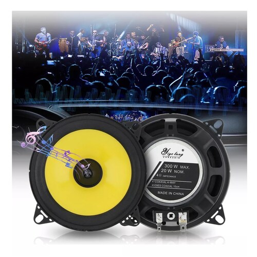 Par Altavoces De 4 Pulgadas Para Auto Car Audio