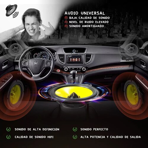 Par Altavoces De 4 Pulgadas Para Auto Car Audio