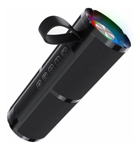 Bocina Bluetooth Portátil, 5.1 Altavoz Inalámbrico  Negro