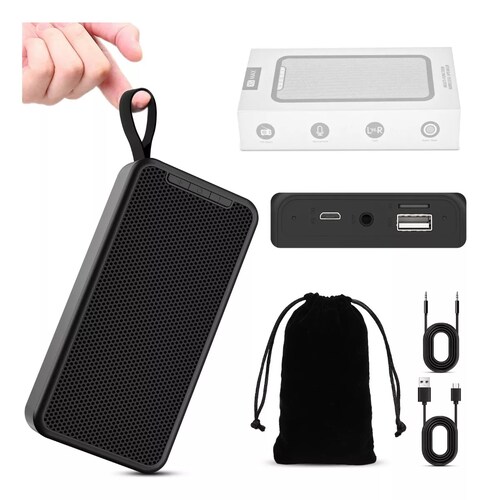 Bocina Bluetooth Portátil, Recargables Inalambricas Speaker