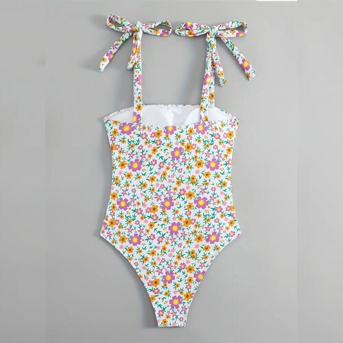 Traje de baño para dama Floral.
