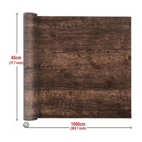 Papel Tapiz Autoadhesivo De Veta De Madera Para Pared 10 METROS